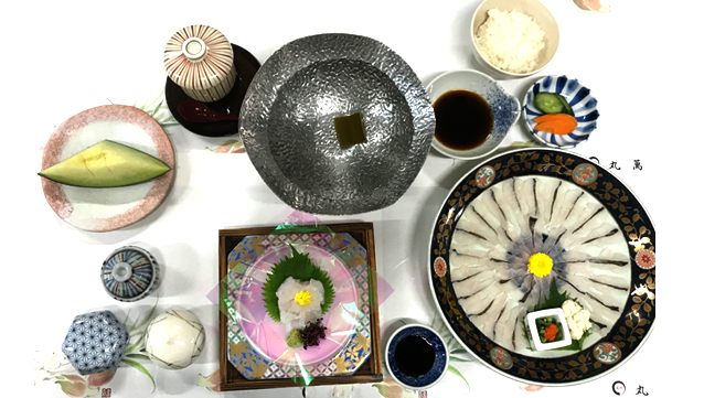 昼の鱧しゃぶコース